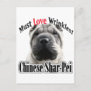 Search for wrinkled postcards Chinese shar pei