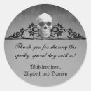 Search for skull wedding stickers Creepy