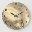 Search for gold and brown clocks Marble