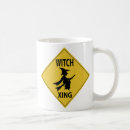 Search for flying witch mugs Broomstick