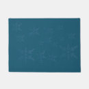 Search for blue snowflakes christmas doormats Modern