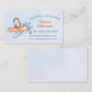 Search for airplane business cards Flight instructor