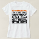 Search for auto mechanic tshirts Technician