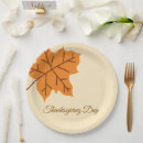 Recherche de thanksgiving assiettes Feuilles d'automne