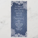 Search for bridal party programs Rustic