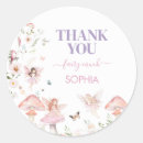Search for fairy party stickers Wildflower