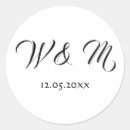 Search for bride and groom initials stickers Couple