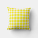 Search for yellow gingham pillows Elegant