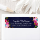 Search for chalkboard floral return address labels Bridal shower