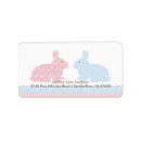 Search for rabbit return address labels Girl