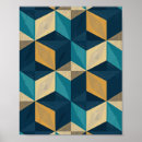 Search for navy blue background posters Geometric pattern