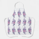 Search for purple floral aprons Watercolor