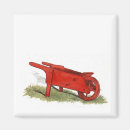 Recherche de brouette magnets Rouge