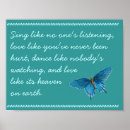 Recherche de chanson posters Citation