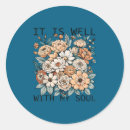 Search for my soul stickers Flowers