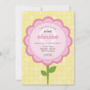 Search for yellow daisy invitations Girl