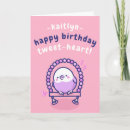 Search for sweetheart birthday cards Pink