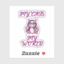 Search for worlds best mom stickers Cat lover