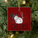 Search for funny snowman ornaments Festive