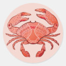 Recherche de style mer autocollants Crabe