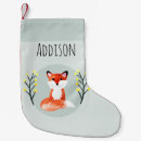 Search for fox christmas stockings Cute