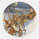 Search for santa and reindeer stickers Sleigh