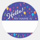 Search for kids name tag stickers Festive