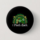 Search for patrick s day buttons Four leaf clover