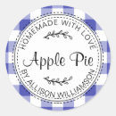 Recherche de pi autocollants Tarte aux pommes