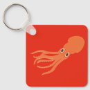 Search for squid keychains Illustration