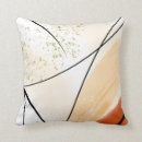 Search for black white orange pillows Minimalist