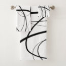 Search for black bath towels Black and white