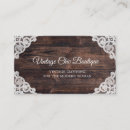 Recherche de dentelle vintage cartes visite Pays