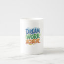 Recherche de réussite tasses État d'esprit positif