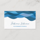 Recherche de vagues bleues cartes visite Customer
