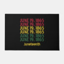 Search for black lives matter doormats Juneteenth