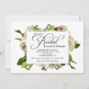 Search for white rose bridal shower invitations Roses