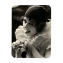 Recherche de jolie femme magnets Vintage