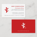 Search for marine business cards Coral