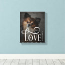 Search for valentines canvas prints Dog