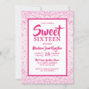 Search for glitter border invitations Pink