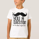 Search for i mustache you a question tshirts Script