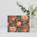 Search for pomegranate postcards Pattern