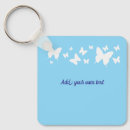 Search for butterfly favors keychains Blue
