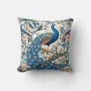 Search for white peacock pillows Blue