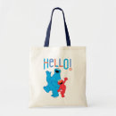 Search for elmo and cookie monster tote bags Children