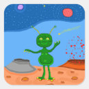 Recherche de alien mignon autocollants Espace