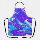 Search for blue swirl pattern aprons Swirls