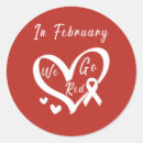Search for go red stickers Heart disease awareness