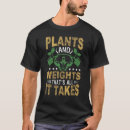 Recherche de protéine végétarienne tshirts Plante